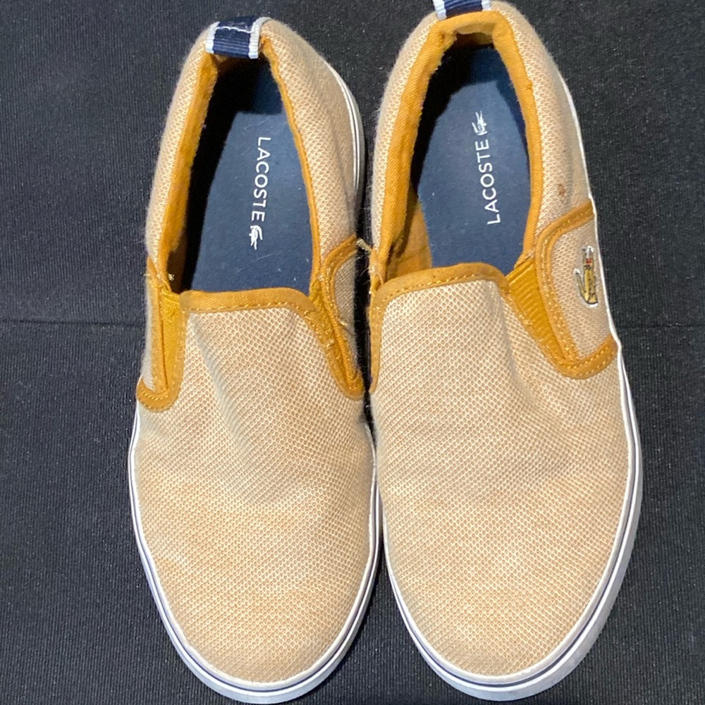 Lacoste kids slip on sneaker